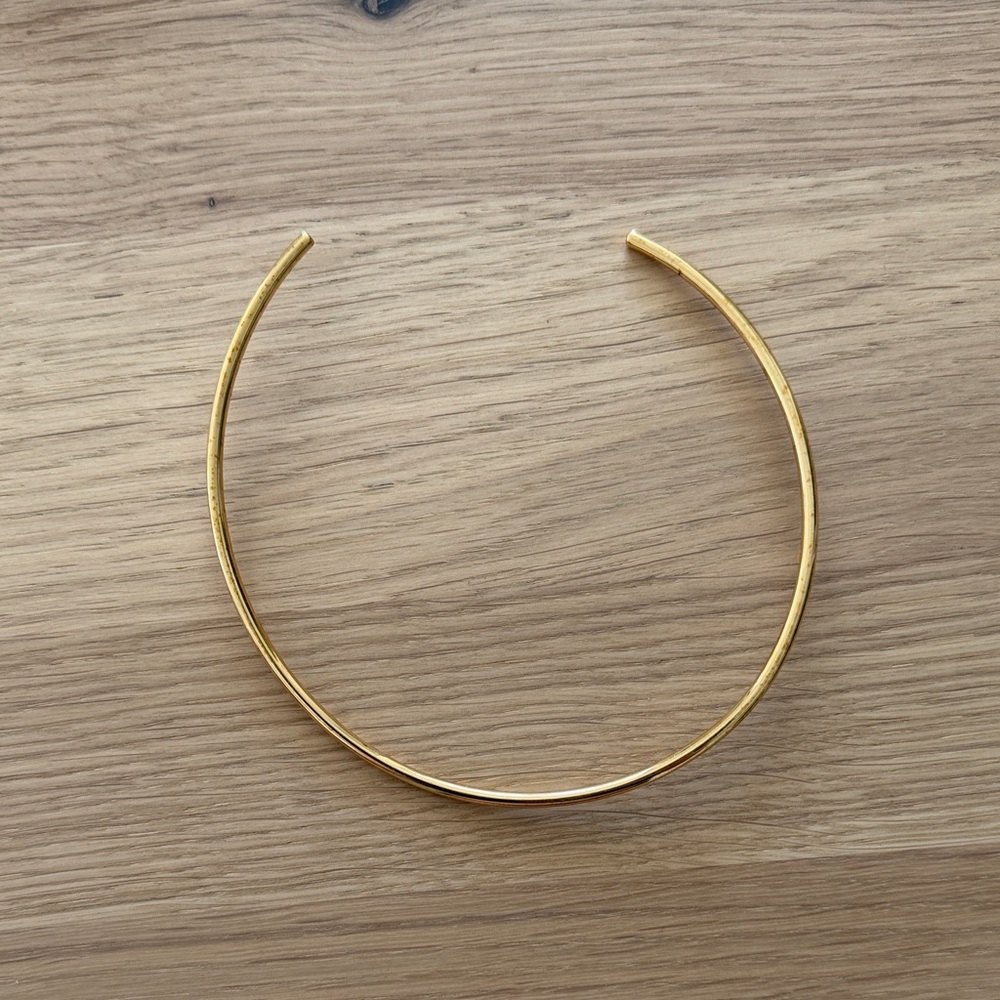 Gold Plated - Open Choker Necklace